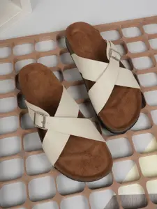 MOZAFIA Women Open Toe Flats