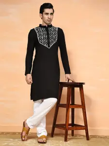 HOUSE OF KARI Men Chikankari Kurta
