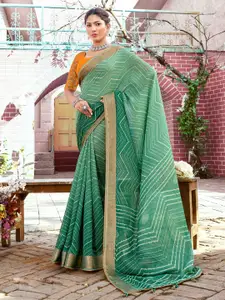 Saree mall Zari Ethnic Printed Party Wear Saree Sarees