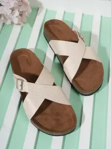 MOZAFIA Women Open Toe Flats with Bows