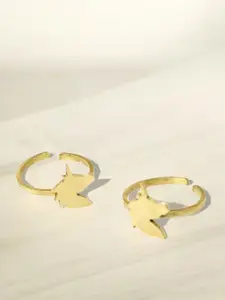 Goldnera Unicorn Ethnic Toe Rings