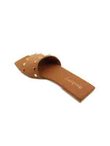 DressBerry Women Embellished Open Toe Flats