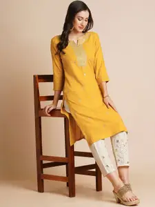 RATAN Women Embroidered Chikankari Kurta