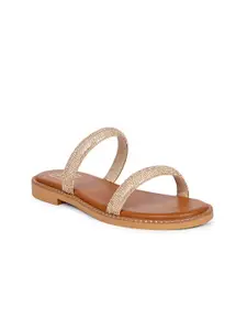 Viviblu Women Embellished Open Toe Flats