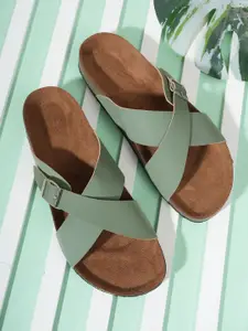 MOZAFIA Women Open Toe Flats with Bows