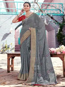 Saree mall Bandhani Zari Bandhani Sarees
