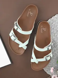 El Paso Women One Toe Flats with Bows