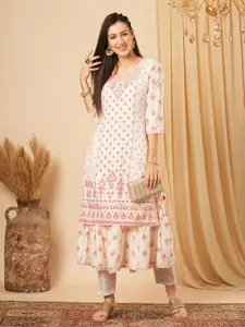 Globus Women Ethnic Motifs Printed Indie Prints Kurta