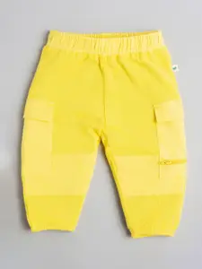 Ed-a-Mamma Baby Boys Cotton Relaxed Fit Joggers