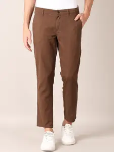 V-Mart Men Solid Slim Fit Regular Trousers