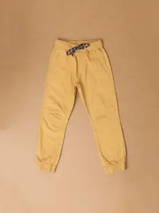 V-Mart Boys Solid Cotton Regular Fit Joggers Trousers