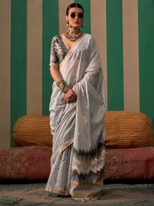 Saree mall Woven Design Zari Ikat Sarees