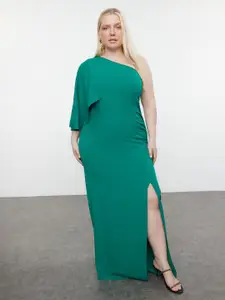 Trendyol Cape Sleeve Maxi Dress