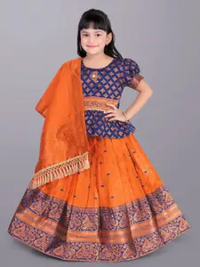 BAESD Girls Ready to Wear Lehenga & Blouse With Dupatta