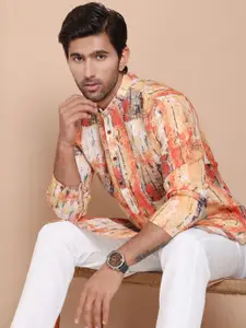 Jompers Men Printed Kurta