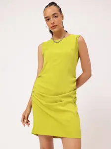 DressBerry Ruched Mini Sheath Dress