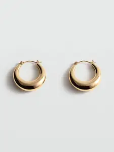 MANGO Circular Hoop Earrings