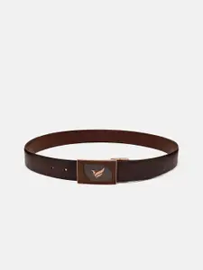 Blackberrys Men Textured Leather Reversible Belt