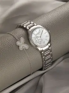 pierre cardin Women Dial & Stainless Steel Straps Analogue Watch CF.0912.SJ.SET