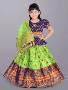 BAESD Girls Ready to Wear Lehenga & Blouse With Dupatta