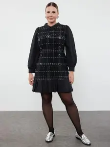 Trendyol Embellished A-Line Dress