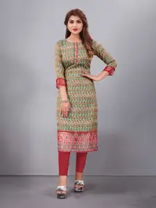 JIVORA Women Geometric Printed Kurta