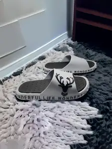 Bruton Men Synthetic Self Design Sliders