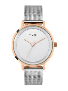 Timex Women Bracelet Style Straps Analogue Watch TWEL129SMU02