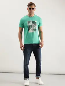 Lee Graphic Printed Slim Fit Cotton T-shirt