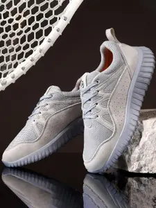 Bxxy Men Suede Running Non-Marking Shoes