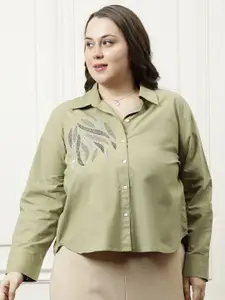 Athena Ample Embroidered Cotton Top