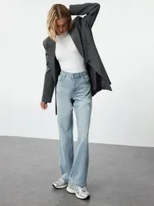 Trendyol Women Low Distress Heavy Fade Jeans