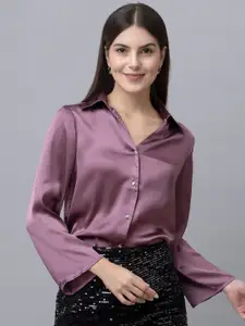 PURYS WORKSPACE Women Standard Opaque Formal Shirt