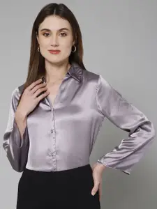 PURYS WORKSPACE Women Standard Opaque Formal Shirt
