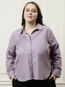 Athena Ample Embroidered Cotton Top