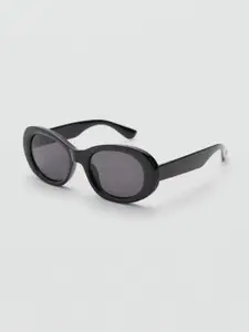 MANGO Women Oval Sunglasses- 77064435-99