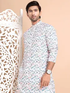 Anouk Men Printed Sequinned Kurta