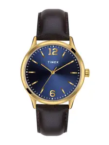 Timex Men Dial & Leather Straps Analogue Watch - TWTG65SMU09