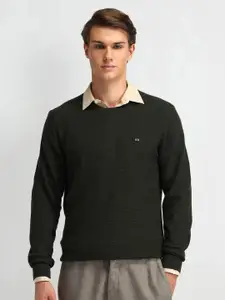 Arrow Sport Men Cable Knit Pullover