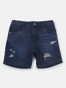 Gini and Jony Boys Washed Denim Technology Shorts
