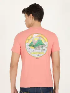 Wrangler Men Graphic Printed Cotton T-shirt