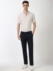 Peter England Men Cotton Polo Collar T-shirt