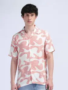 Flying Machine Men Classic Opaque Printed Casual Shirt