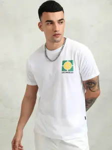 HIGHLANDER Men Printed Relaxed Fit Tshirt