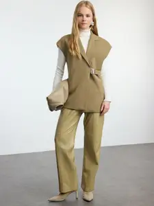 Trendyol Single Breasted Sleeveless Blazer