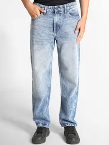 The Roadster Lifestyle Co Men Relaxed Fit Pure Cotton Jeans
