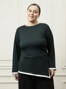 Athena Ample Colourblocked Top