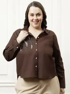 Athena Ample Embroidered Cotton Top