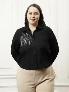 Athena Ample Embroidered Cotton Top