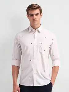 Arrow Sport Men Modern Slim Fit Opaque Printed Casual Shirt